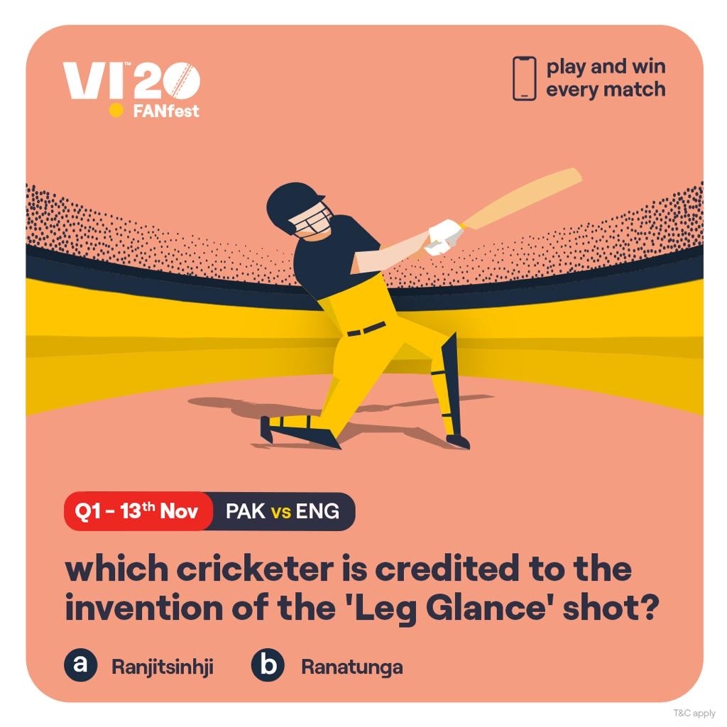Your love for cricket could help you win big. Answer the #Vi20FANfest contest question and you could stand a chance to win an iPhone every match. #ContestAlert #PAKvsENG