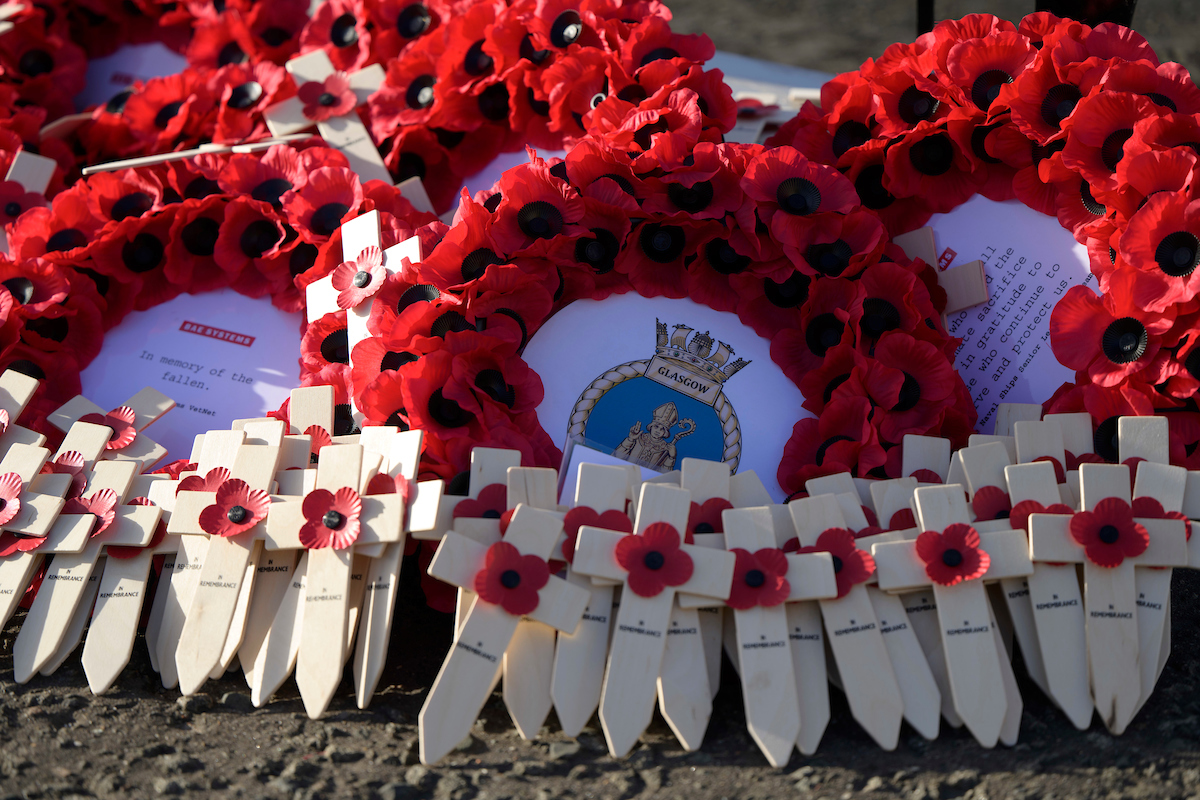 “At the going down of the sun, and in the morning, We will remember them”.  
Today we remember all those who have fallen in the line of duty and honour all of those who have served and continue to serve today, to defend our nation and protect us all. #WeWillRememberThem