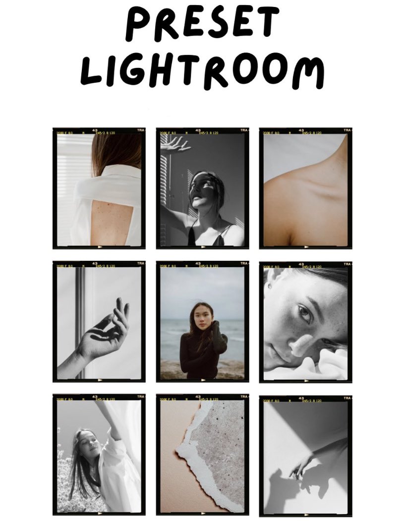 taramaww's tweet photo. Preset lightroom simply aestethic ✨

— a thread https://t.co/OH71oaBDvb