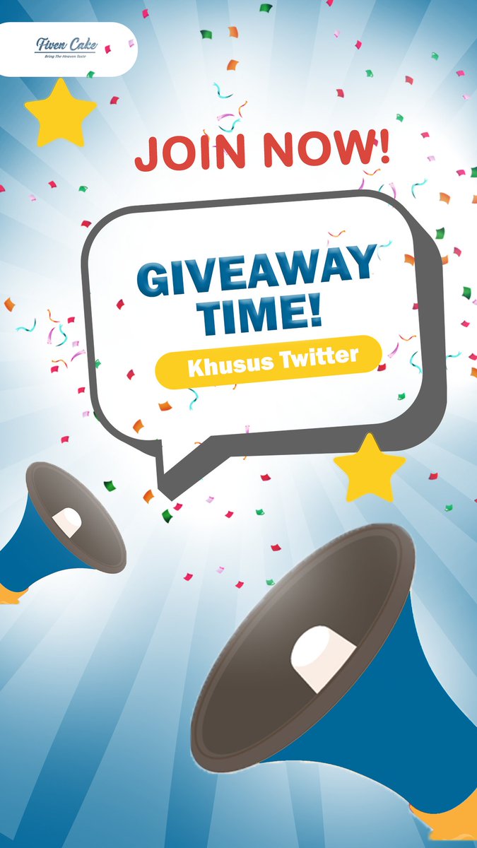 hivencakes's tweet photo. ✨GIVEAWAY TIME! ✨
Khusus rakyat twitter! Fiven Cake akan membagikan kue untuk 10 orang pemenang! 
Penasaran syaratnya apa aja? Yuk simak tweet dibawah ini ⬇️ https://t.co/aEHEMDah15