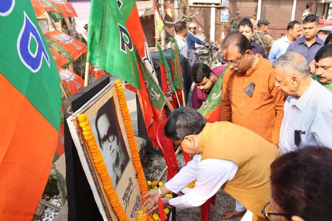 ত্রিপুরায় জাতীয়তাবাদী আন্দোলনের পুরোধা 
ব্যক্তিত্ব তথা এই রাজ্যে ভারতীয় জনতা পার্টির প্রথম শহীদ শ্রদ্ধেয় শ্যামহরি শর্মা জীর বলিদান দিবসে বিনম্র শ্রদ্ধাঞ্জলি।