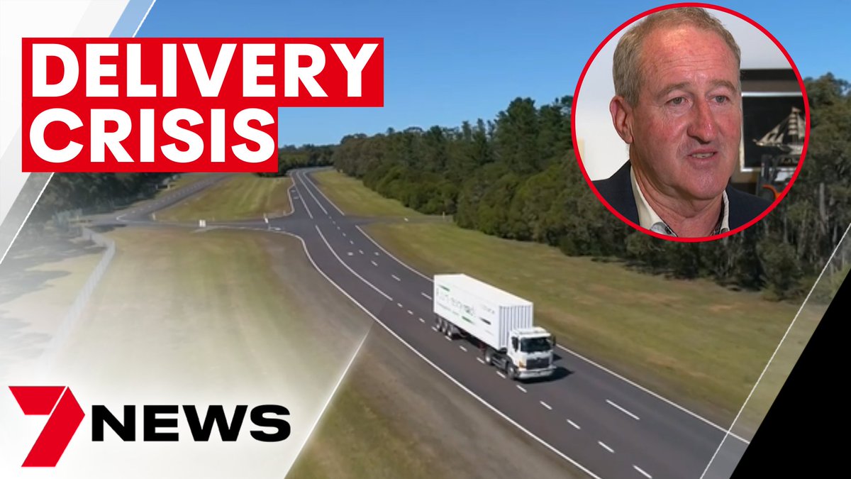 7NewsSydney's tweet photo. If you're planning some online shopping this Christmas, get in early or expect delays. That's the warning from the trucking industry facing a holiday delivery crisis, as businesses beg for more drivers. https://t.co/Lq5rKClJN4 #ShippingDelays #7NEWS https://t.co/HgbRmQc7Ih