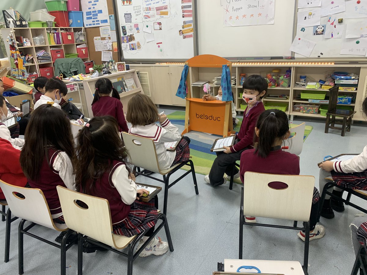 We have been learning about story writing. To help this week each student created a story using puppets. On Friday we had a puppet show. #myCISB #HWEO