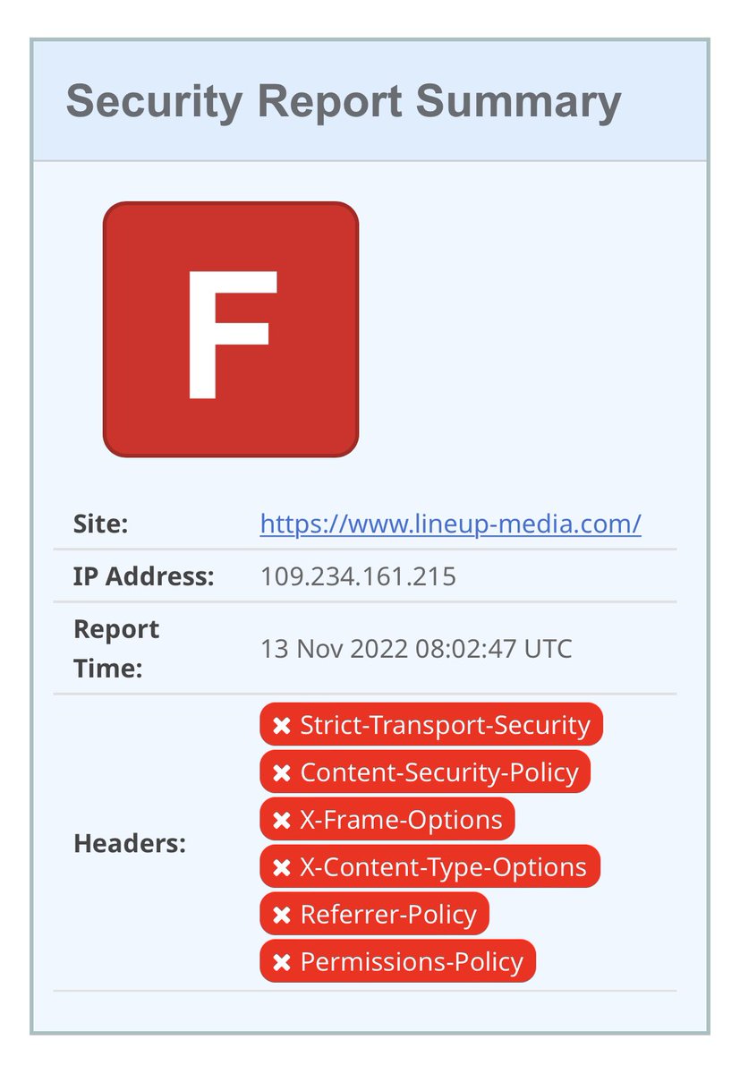 MaxCGParis's tweet image. Objectif suivant : renseigner les en-têtes de sécurité HTML 🚨
#SecurityHeaders #CrossSiteScripting #WebVulnerabilities #HackingTarget