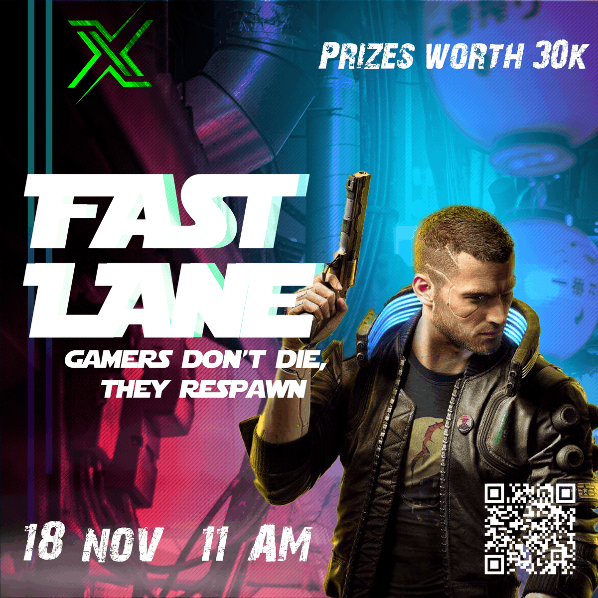 infoxpression_'s tweet photo. FAST LANE

Venue : C block Auditorium
Date : 18th November
Time : 11:00 AM

#ix22 #infox #infoxpression #techfest #gaming #gamers #VALORANT #CoDMW2 https://t.co/1m4nqFYoYi
