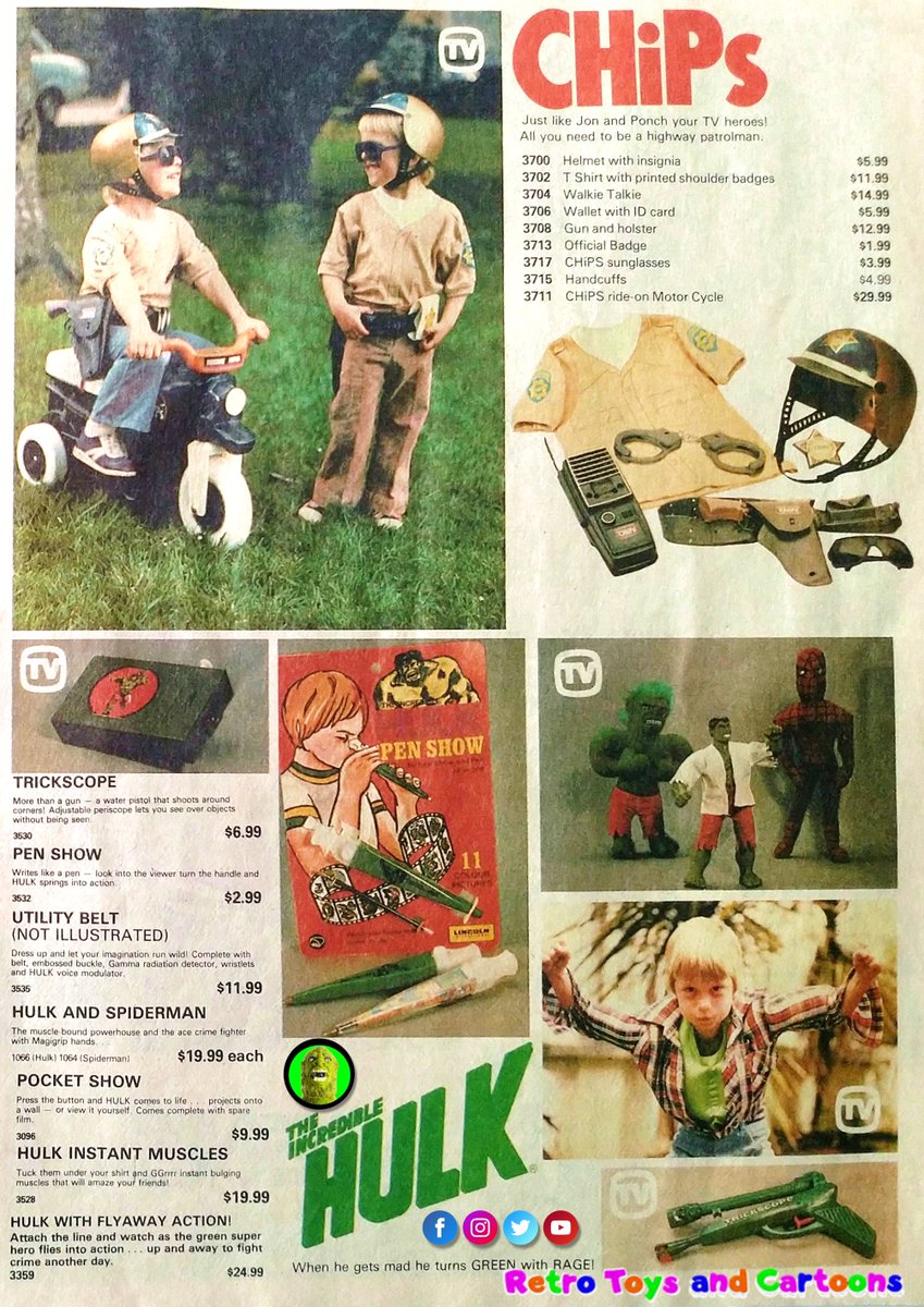 Retro Toys And Cartoons On Twitter CHiPS The Incredible Hulk retro-toys-and-cartoons-on-twitter-chips-the-incredible-hulk