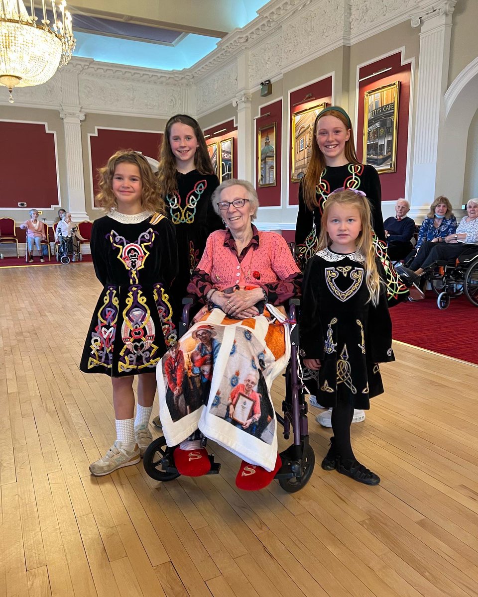 Fantastic venue and beautiful dresses! Performing for the community is something we love doing especially in our traditional dress! ☘️💚🙌🏼 #irishdance #local #localcommunity #dance #weekend