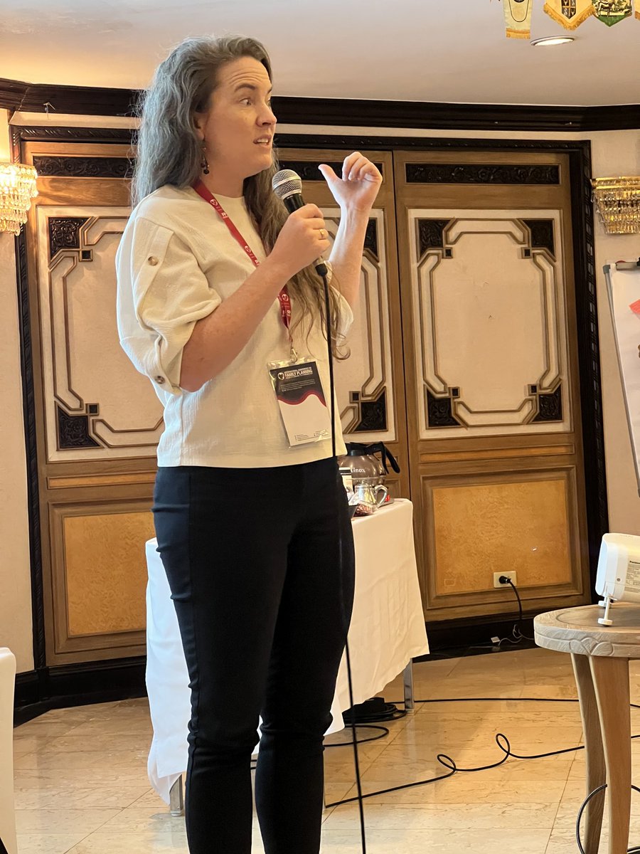 PMNCH's tweet photo. Great ideas on programming for the Global Forum on Adolescents at #ICFP2022 breakout  
Here is a teaser😉
✅Engaging young people in the work place
✅Issues on protection and consent
✅Storytelling/ reflection sessions 
✅Channeling the power of empathy  #1point8 #Adolescents2030 https://t.co/y7sQfFniBw