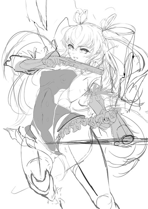 ゆきかぜの制作工程みたいなやつです 