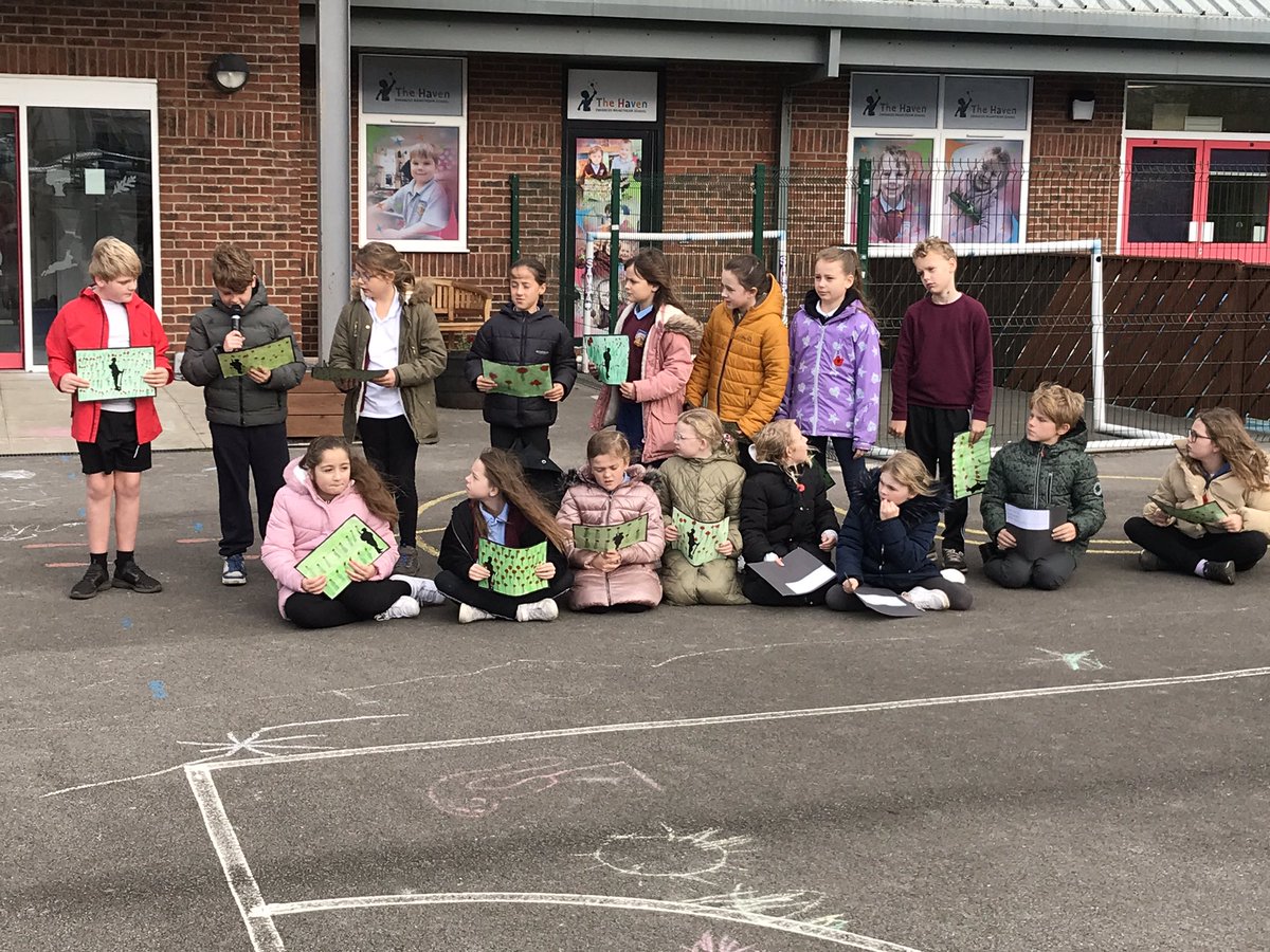 A moving Remembrance Day at Errington on Friday. Well done to Year 5 for leading this and to the wonderful young man who lead The Last Post. The wreaths produced by each class were beautiful.