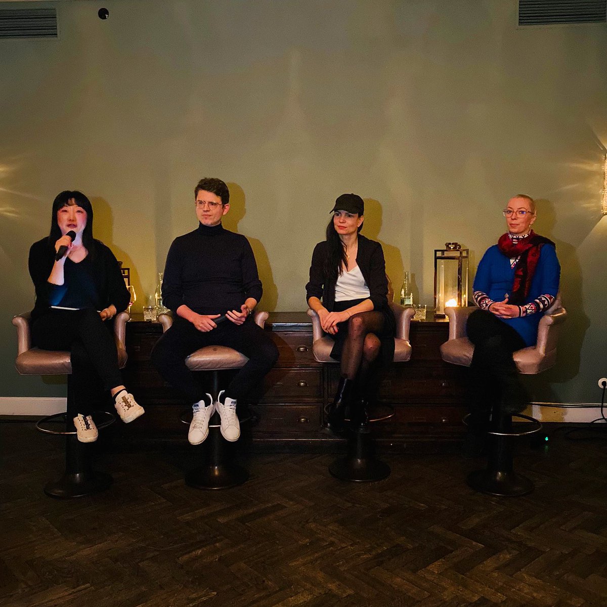 shechain_co's tweet photo. Our #web3 #Berlin event with @sohohouseberlin on 11 Nov 2022!

Together with @AnnaFranziskaM, @Dr_Revel_NFT/@NFTClubBerlin &amp; @monkeybraincap/@blockrocketvc, we discussed the value of web3 in the past, now and the future, and the essential mindset in supporting #genderdiversity. https://t.co/qNinitpwaC