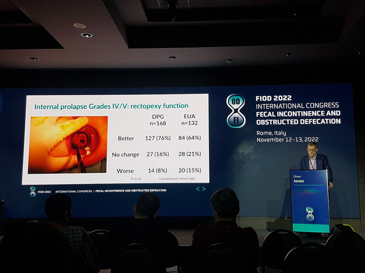 Michel Adamina (@micheladamina) on Twitter photo All you need to know on internal and external prolapse - #ODS #FIOD2022 Day Two. Oliver Jones from <a href="/UniofOxford/">University of Oxford</a> discusses investigations and their shortcomings: clinicsl, EUA, sitting defecography, MRI supine defecography, goals and means to treat a complex population and disease All you need to know on internal and external prolapse - #ODS #FIOD2022 Day Two. Oliver Jones from <a href="/UniofOxford/">University of Oxford</a> discusses investigations and their shortcomings: clinicsl, EUA, sitting defecography, MRI supine defecography, goals and means to treat a complex population and disease