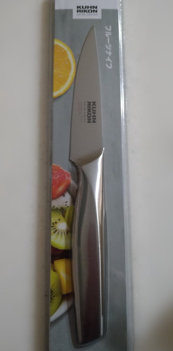 tuppi14's tweet image. #KUHNRIKON のフルーツナイフ。シンプルで良き♡⸝⸝