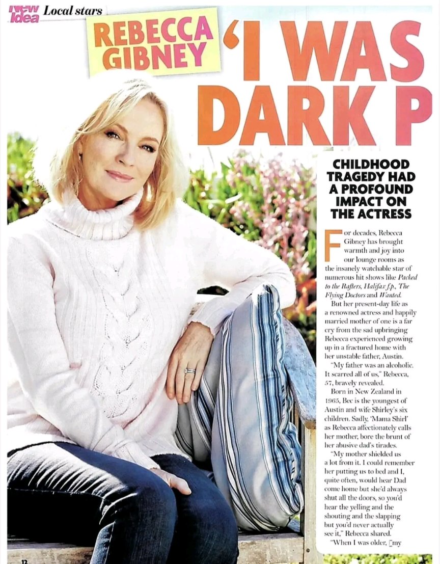 becgibneyfans's tweet photo. New article about Rebecca from a recent edition of New Idea magazine. 😀 Happy Sunday! https://t.co/IUCr0ZbhPp