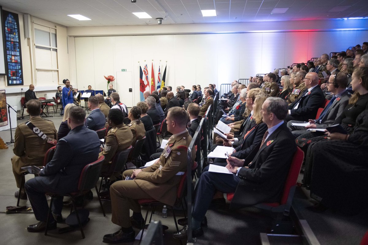 Huge thanks to <a href="/DefAcUK/">Defence Academy</a> for hosting our Service of Prayer and Remembrance for the Armed Forces with @COM_ARRC <a href="/RevYemmy/">Rev. Yemi Adedeji- The Bridge</a> <a href="/StonerNatalee/">Living Grace Ministry</a> <a href="/Aggie_Westons/">Aggie Weston</a> <a href="/ArmedForcesCU/">AFCU</a> <a href="/CatholicMilAssc/">Catholic Military Association</a> <a href="/CVMen/">CVM</a> <a href="/CiGovernmentUK/">ChristiansInGovt UK</a> <a href="/FijiSupportNet/">Fiji Support Network</a> @SASRAReaders <a href="/UCBMedia/">UCB</a> <a href="/WMLieutenancy/">WMLieutenancy</a> #RemembranceSunday