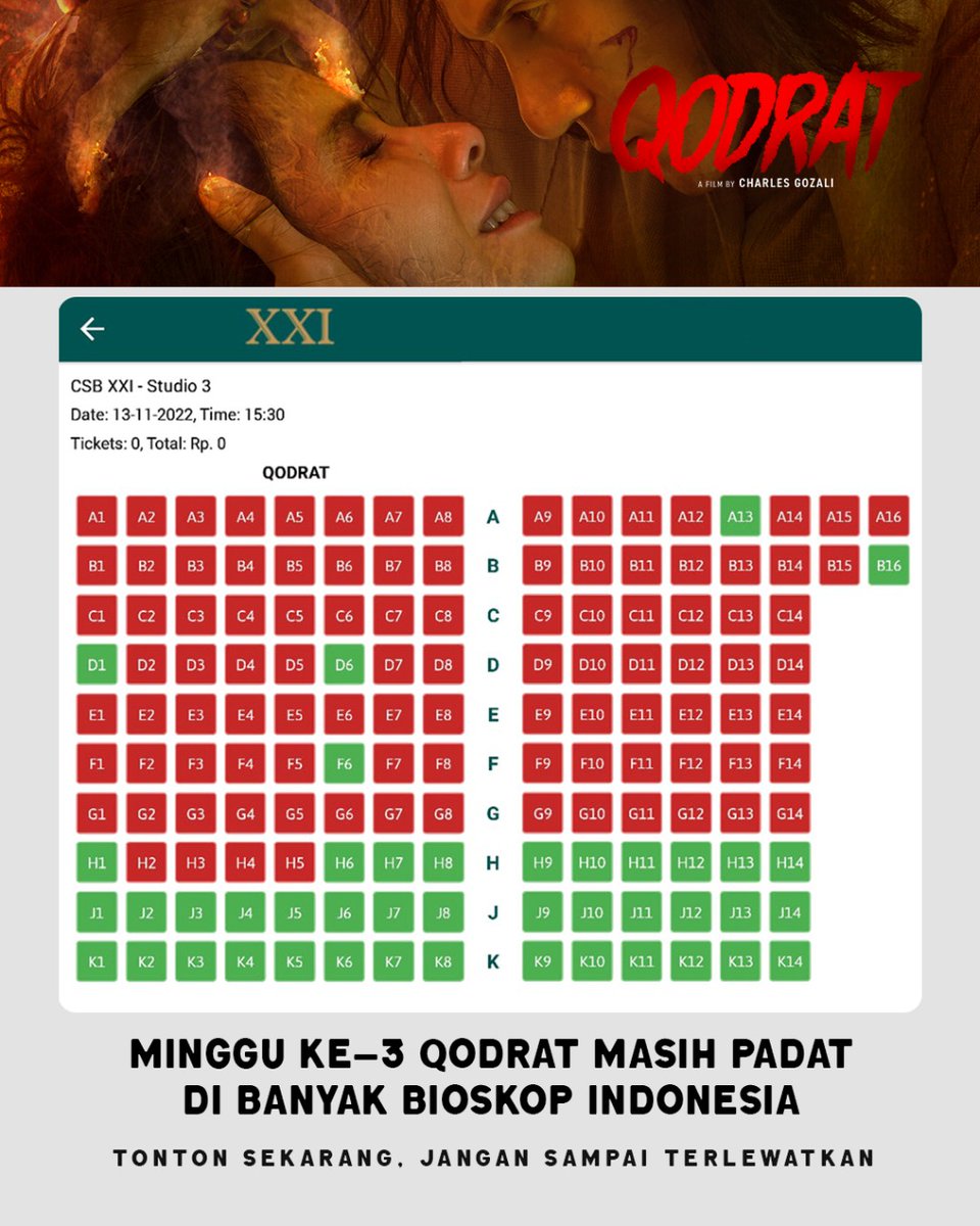 Qodrat hari ini masih padat dimana-mana. Tonton sekarang, jangan sampai terlewatkan.

#Qodrat