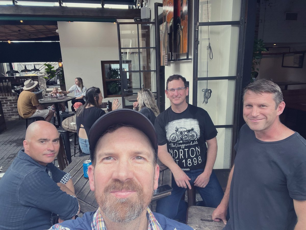 harveyrussell's tweet photo. HR &amp; The Widowmakers in between sets at the #salisburyhotel #stanmore #innerwest #countrysundays https://t.co/jLJZCj03yw