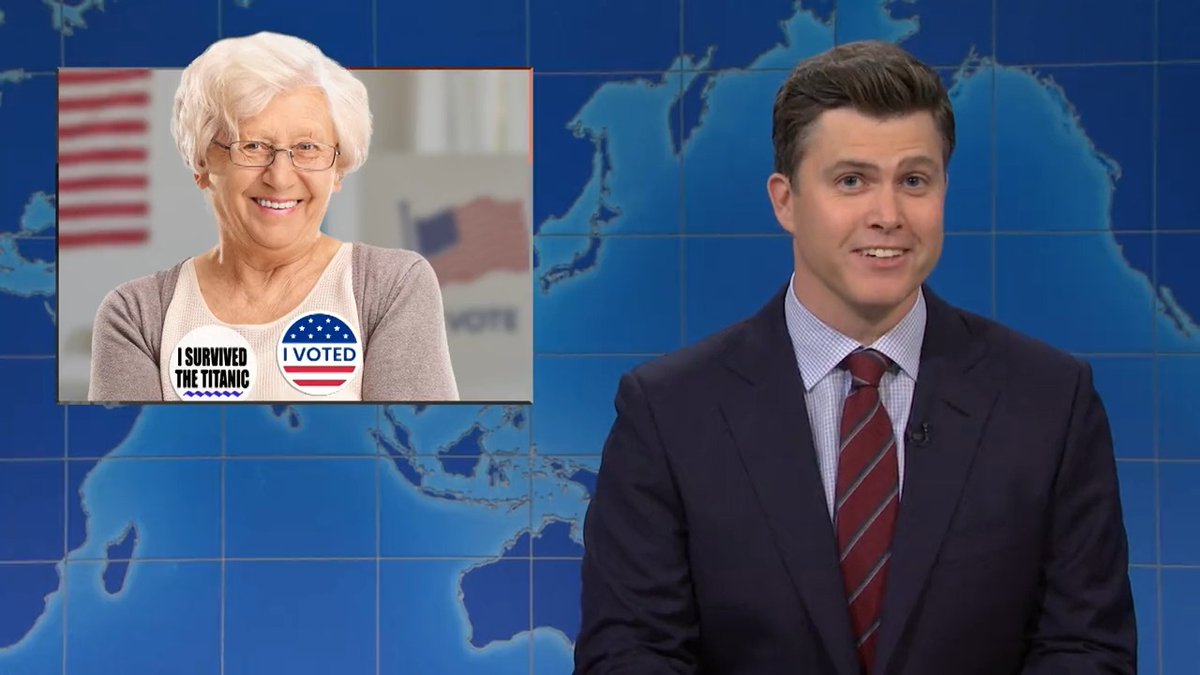 RT @nbcsnl: Weekend Update with Colin Jost and Michael Che! https://t.co/O7EdZzr6j6