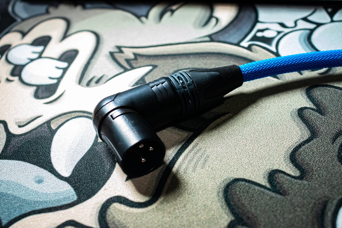 omegacables_jp's tweet image. おしゃれなマイクケーブル🎤
#マイクケーブル #Vtuber #配信