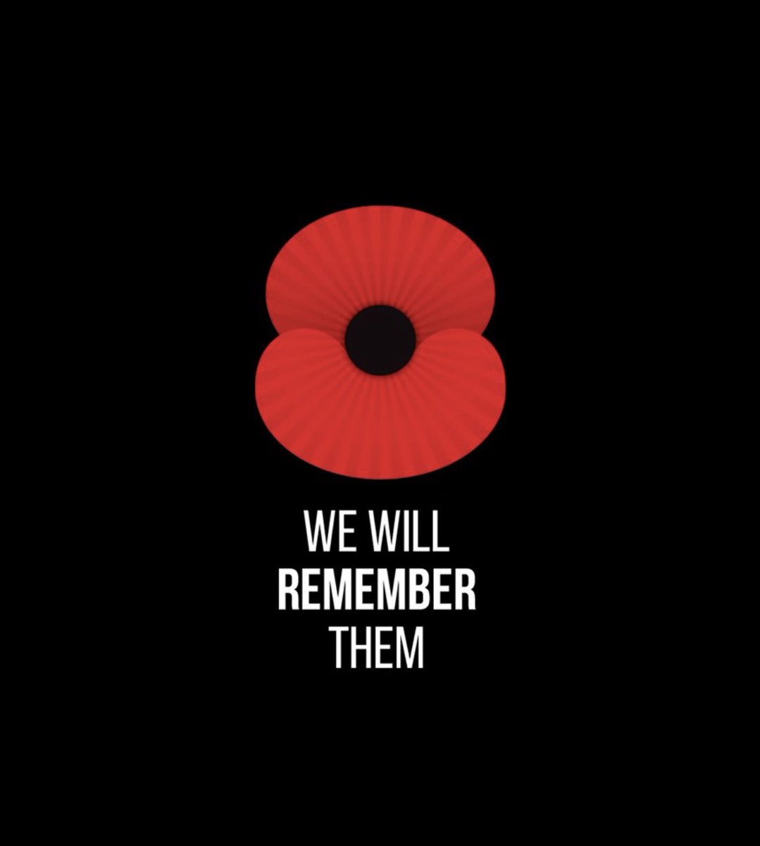 'They shall grow not old, as we that are left grow old; Age shall not weary them, nor the years condemn. At the going down of the sun and in the morning We will remember them.' #LestWeForget  #RemembranceDay