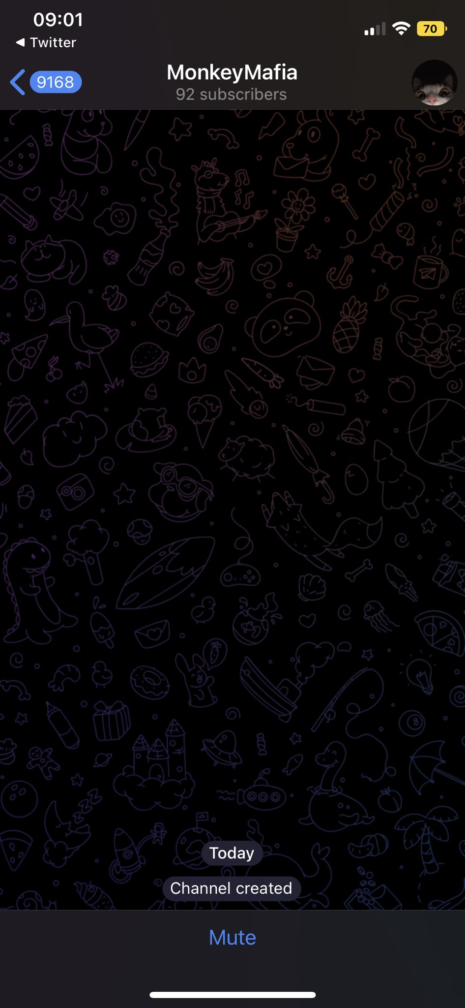 AdinUpdates on Twitter: "“Monkey Mafia” Telegram Taken Down 🤡 https://t.co/0pFvw0STQV" / Twitter