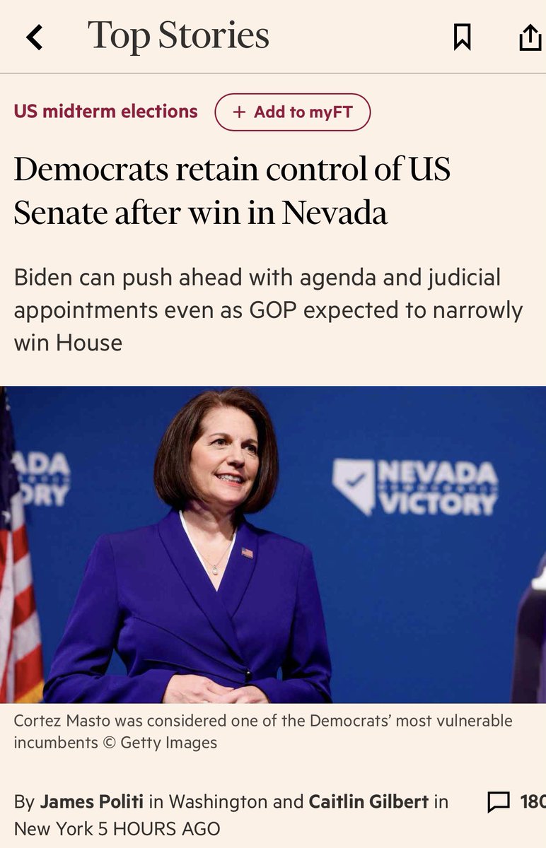 Best news I’ve see so far today …