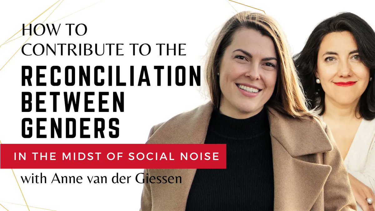 - Overwhelm
- "I don't deserve"
- Anxiety
- Constantly looking for approval
can be healed
Today I'm sharing with you a conversation I had with our Anne van der Giessen on this subject. buff.ly/3GbimK9  
#reconciliation #innerwork #shadowwork