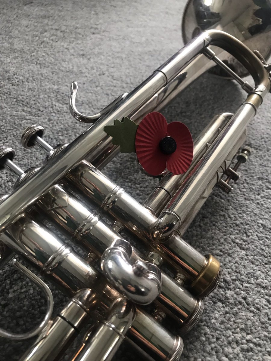 Quick warm up before playing the Last Post and Rouse at Remembrance Sunday. A church very close to my heart too. #WeWillRememberThem