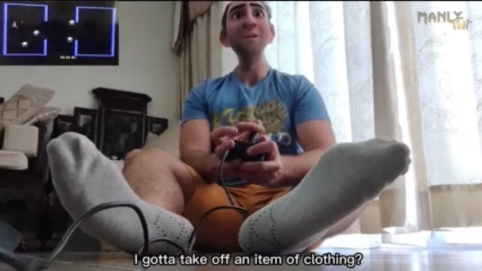 2 pic. Playing old retro Atari with stepdad and tricked him into getting more naked
#stepdadgay #gaystepdad