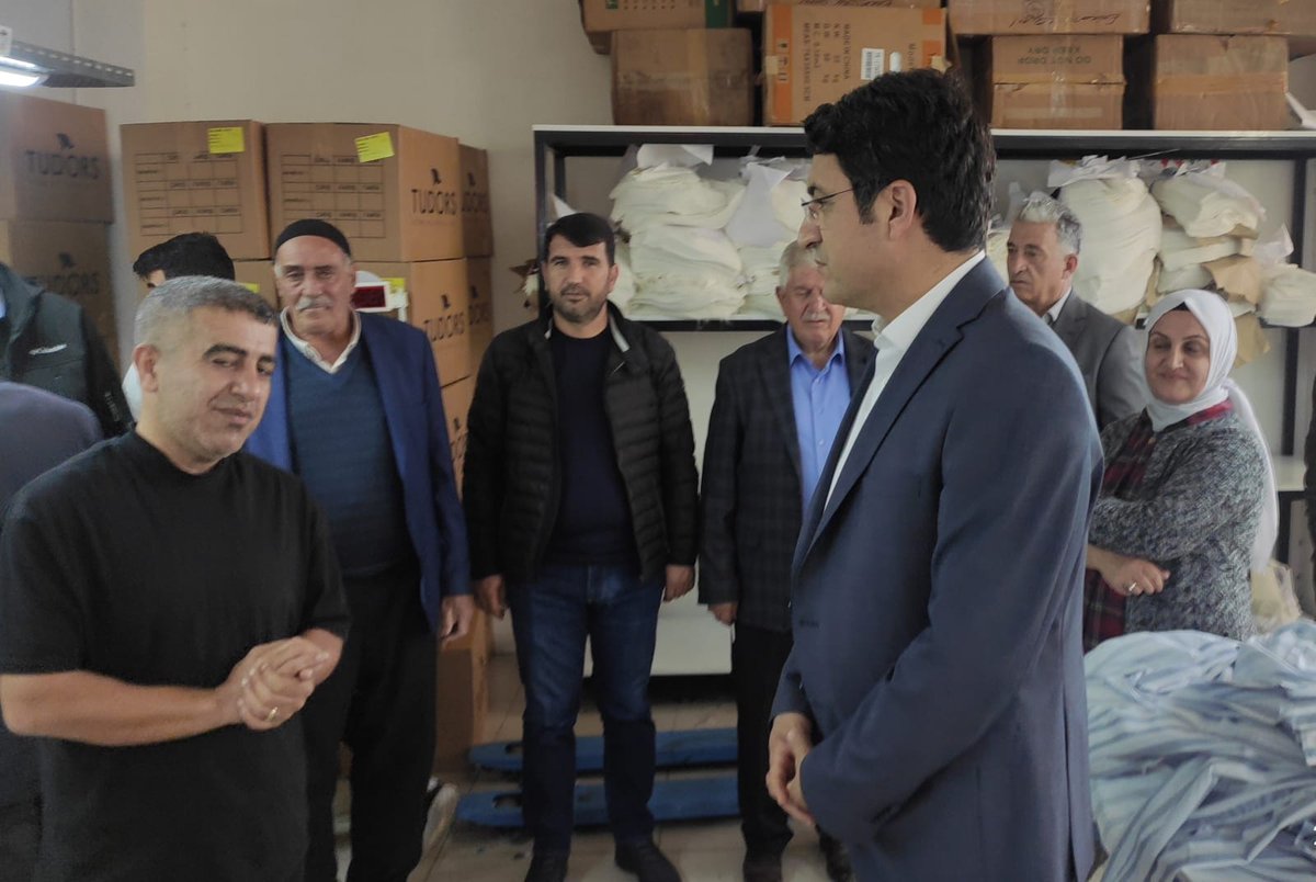 Emircan Grup Tekstil Atölyesini ziyaret ettik. İlimiz istihdamına verdikleri destek için teşekkür eder, çalışmalarında başarılar dileriz.