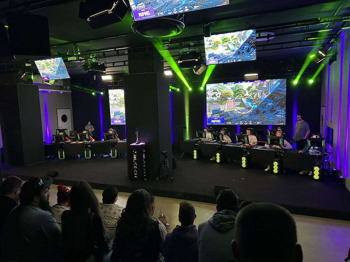 DadQrusu's tweet photo. Grossartiges Event im Xperion. Spannendes @projectvgg Halbfinale @UnicornsOfLove gegen @EnroGriffins wie das Finale von #orcusv in Basel. Ich mag es beiden Teams von Herzen gönnen. Earen spannende Runden in einer coolen Location und viele Leute wieder getroffen https://t.co/3krLFkvWRs