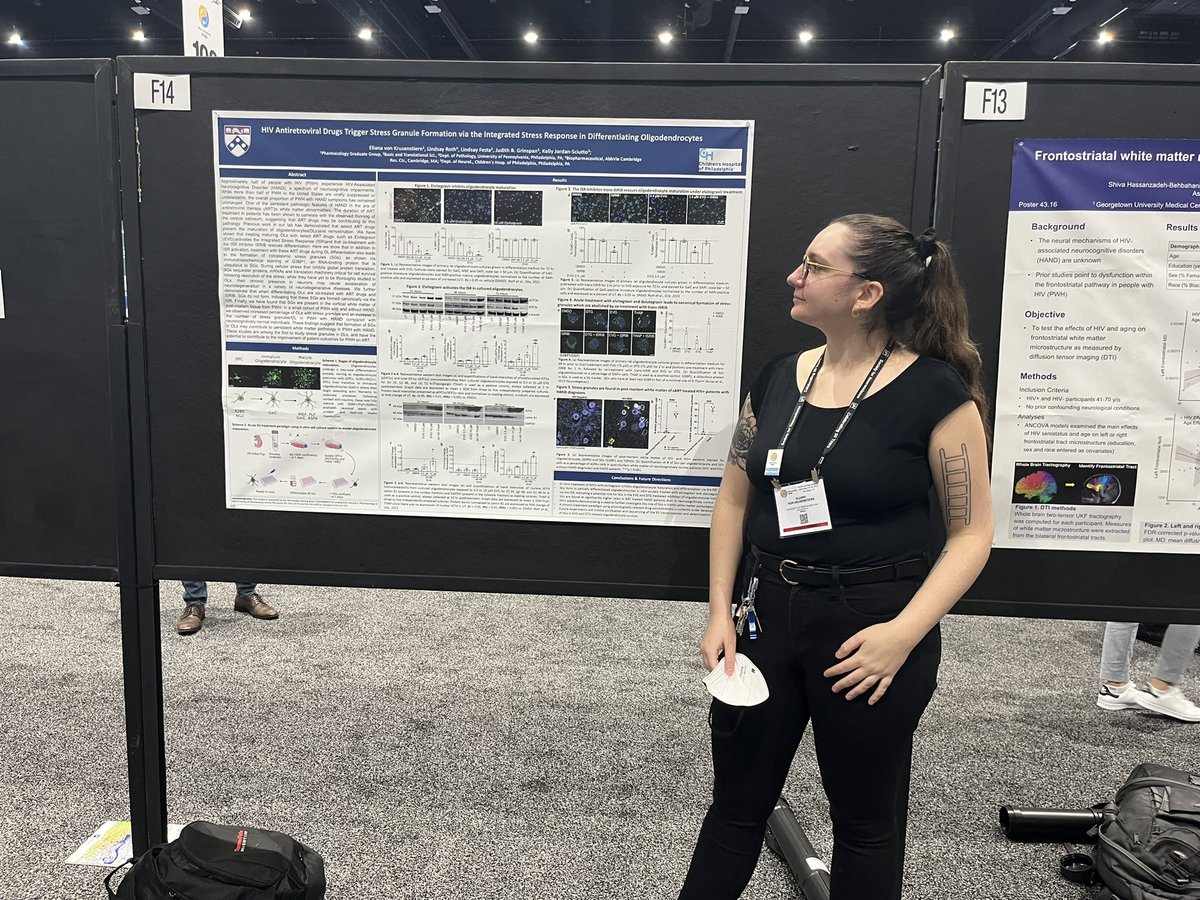 elianavonK's tweet photo. Thrilled to have presented a poster at my first grad school conference at #SfN2022!! https://t.co/JNyEKW5sDa