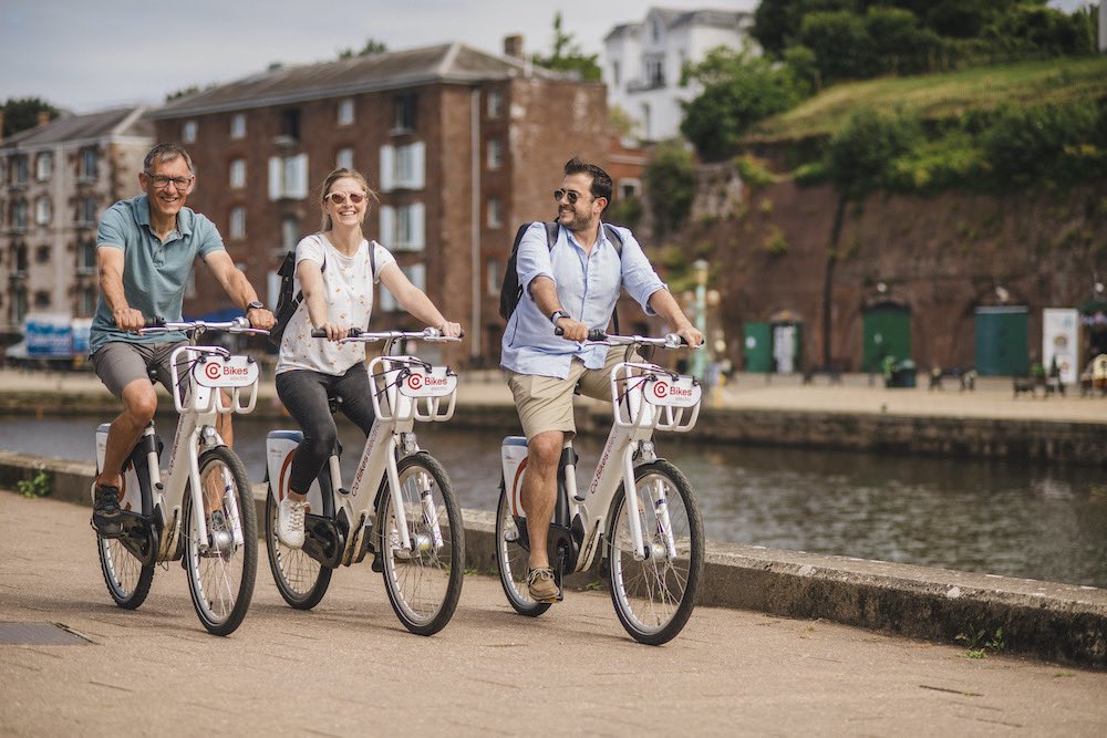 Get to The Book Market next Sunday with <a href="/CoBikesElectric/">Co Bikes</a>! There’s a station right on Sidwell Street near <a href="/positivelightp/">Positive Light Projects</a> where the Market will be held! More info here: exetercityofliterature.com/event-picks/wi…