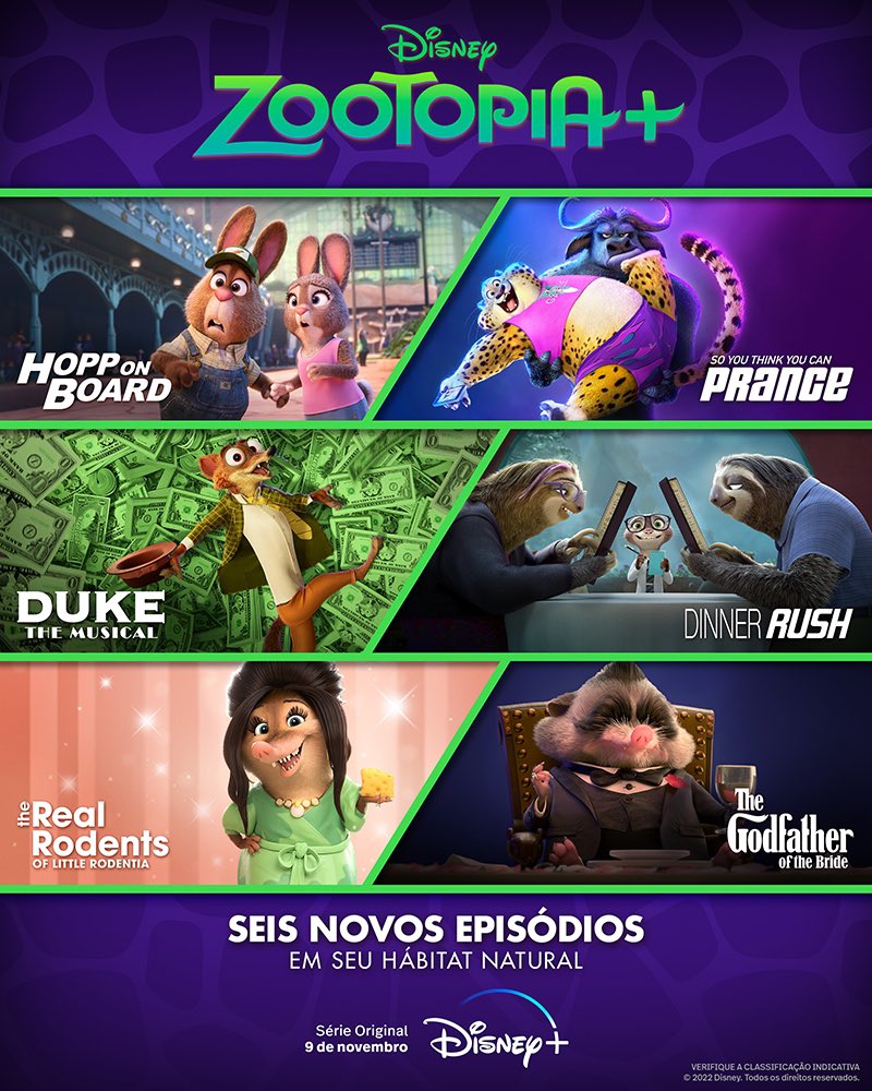 Almanaque Disney on X: 🚨 TÁ VINDO MAIS CEDO DO QUE A GENTE ESPERAVA?  Segundo a @GraceRandolph, a Disney Animation realizou a primeira exibição  teste de 'Zootopia 2' HOJE. O filme, que