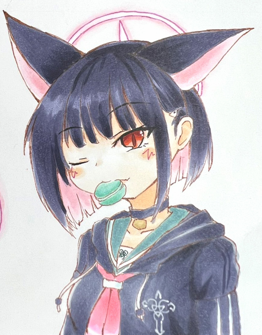 カズサ 試し描き🐈 