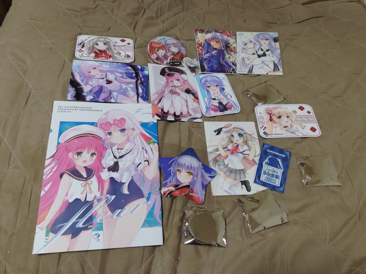hiromasa_key's tweet photo. とりあえず今日の戦利品報告
現地計1万3千円くらい?
エアぶんは届き次第また上げようと思います~
#KeyIsland8
#鍵島8 https://t.co/gKyfAx6KVC