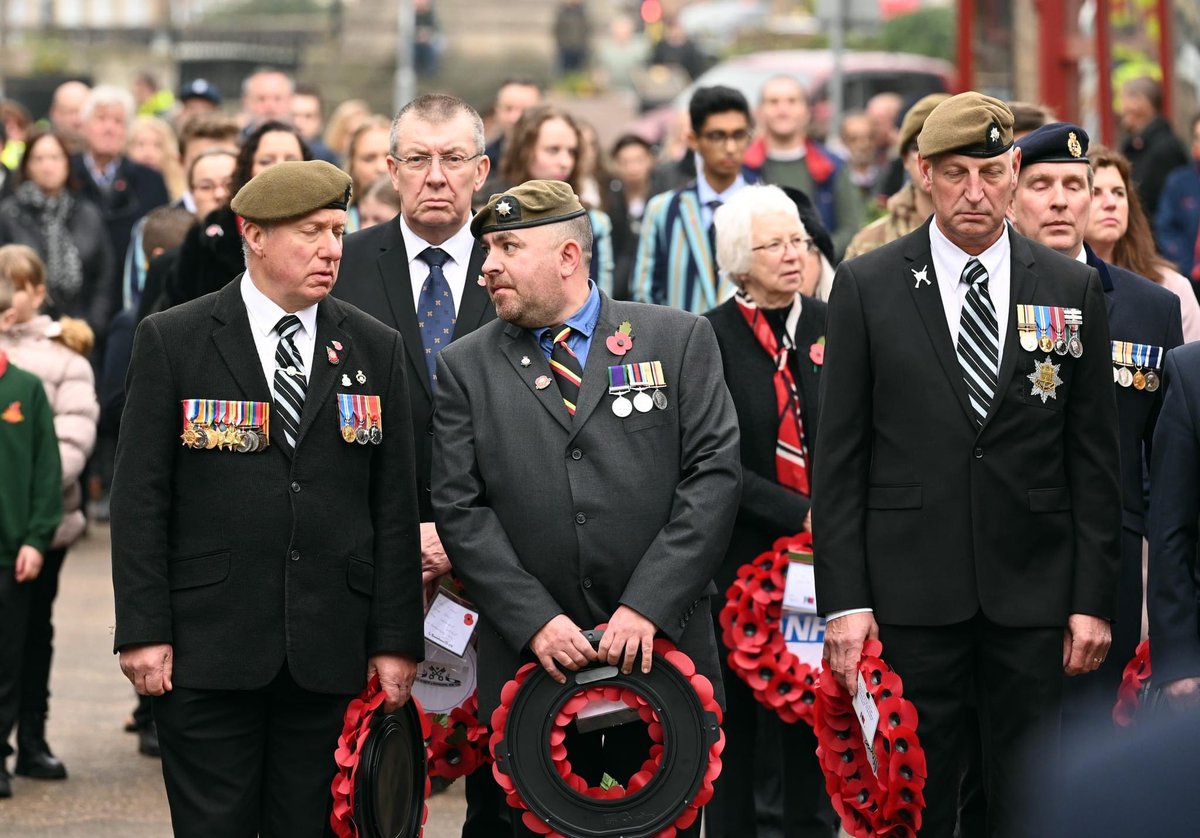 Day 3 of remembrance weekend and laid a wreath on behalf of <a href="/wisbechtownfc/">Wisbech Town FC</a> thank you to the chairman and <a href="/andy_maul/">Andy Maul</a> for the invitation to do so, hope I did you and the club proud 👍