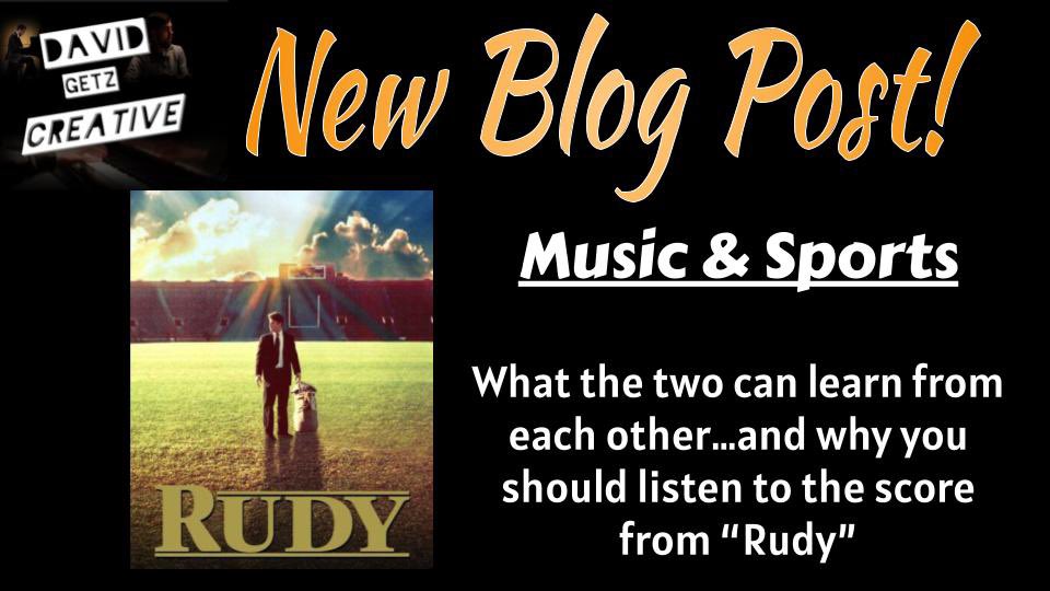 dave_getz's tweet photo. Check out my latest blog post…the Top 5 Crossover Lessons between being an Athlete and an Artist.  Would love to hear your thoughts: www.davidgetzcreative.con

#whyiteach #musiceducation #musiced #musicandsports https://t.co/7mJ9wVz6db