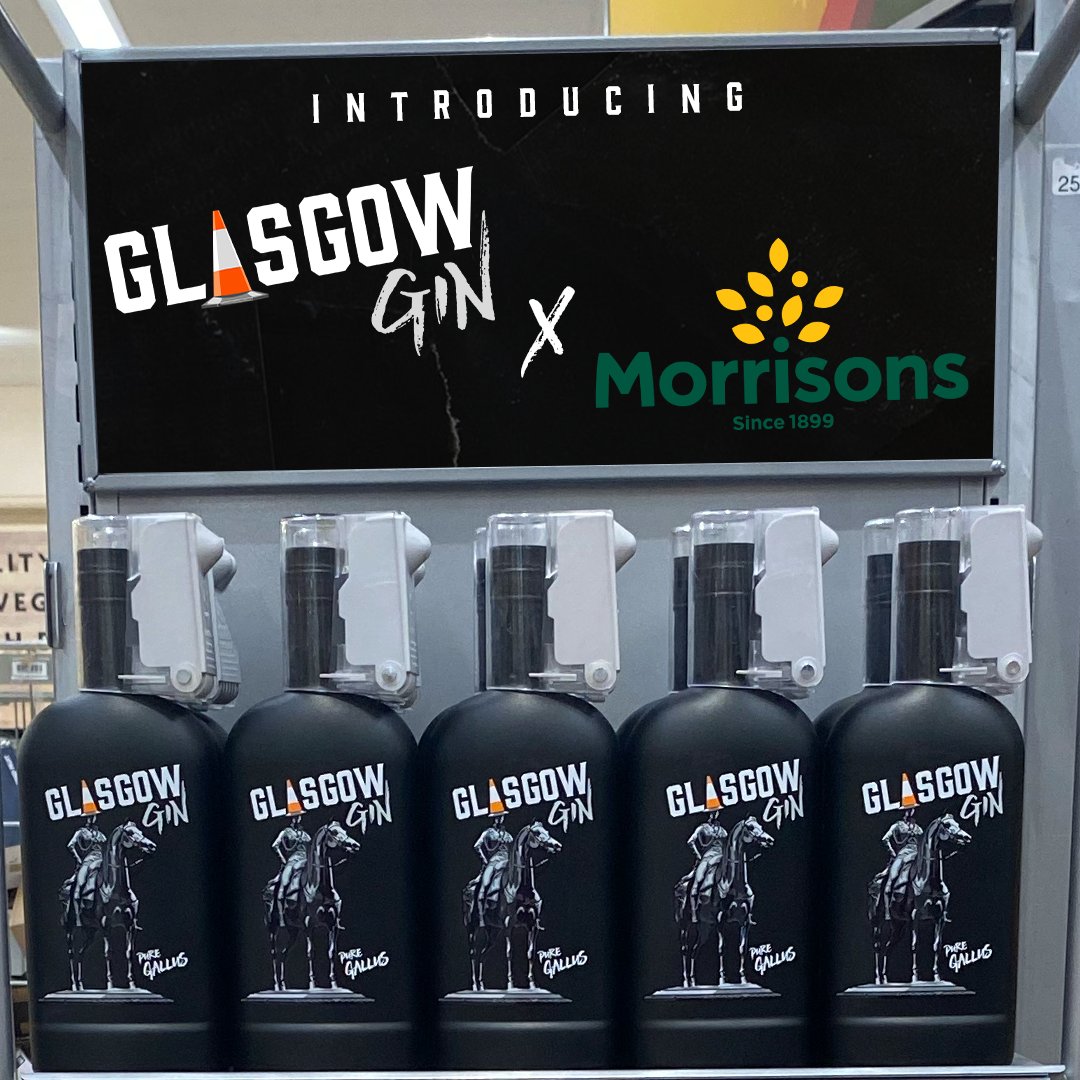 Doing some shopping today? Well, why don't you pop to Morrisons and grab some Glasgow Gin! #GlasgowGin #Morrisons