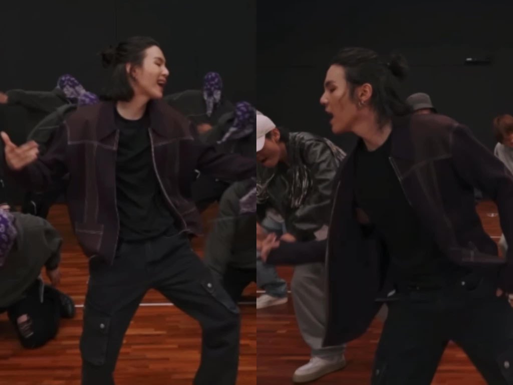 Dmdr_16's tweet image. Amigxs estoy bien enamorada de Min Yoongi 😩😭 pero no debe de saberlo Nam 🫠
 Min Yoongi te voy a demandar!!! #RunBTS #runbtsdancepractice #MinYoongi