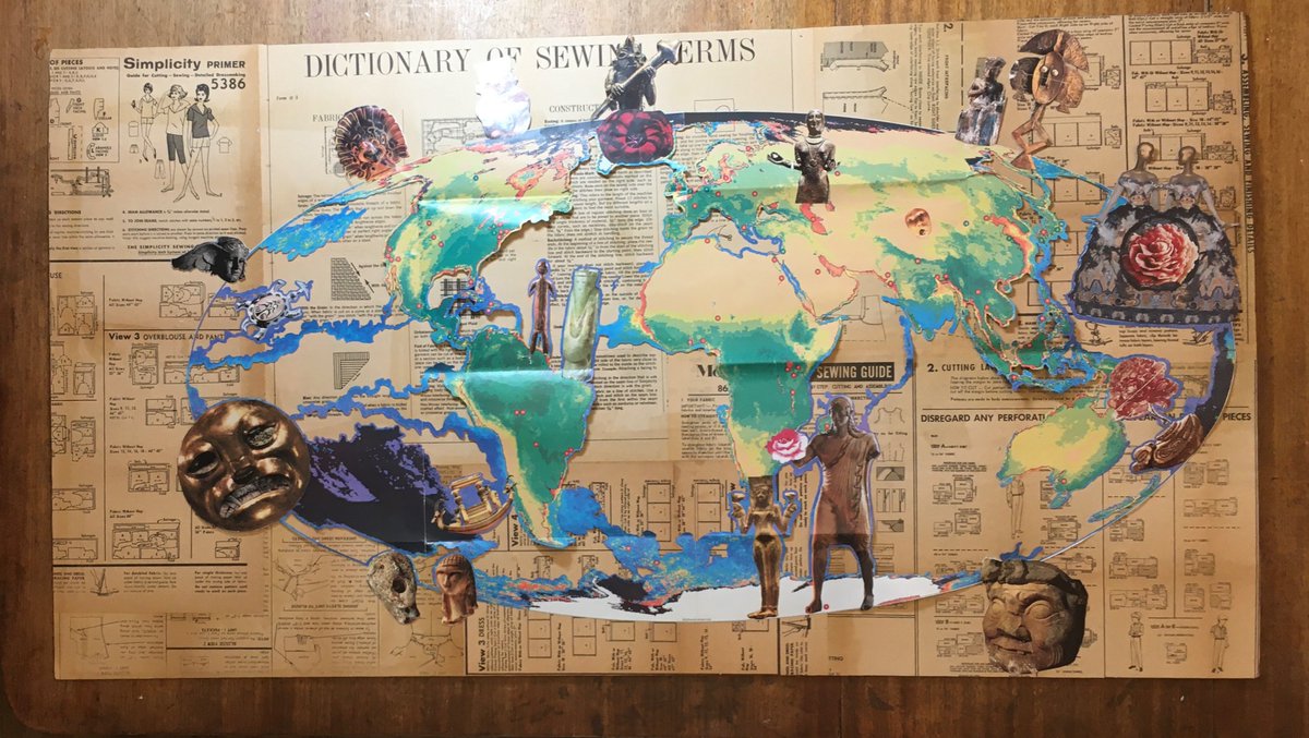strvngrtst's tweet photo. #Process photos and end result of my time w/this #StarterCollage ✂️🎨
🌍🌳🌏🪲🌎
#PostalCollageProjectNo12
#BerkeleyCommonplace
#RoundtableCollaborative https://t.co/4MirzHhKtg