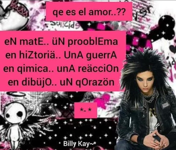 Que es el amor? https://t.co/83TJDZkEQF