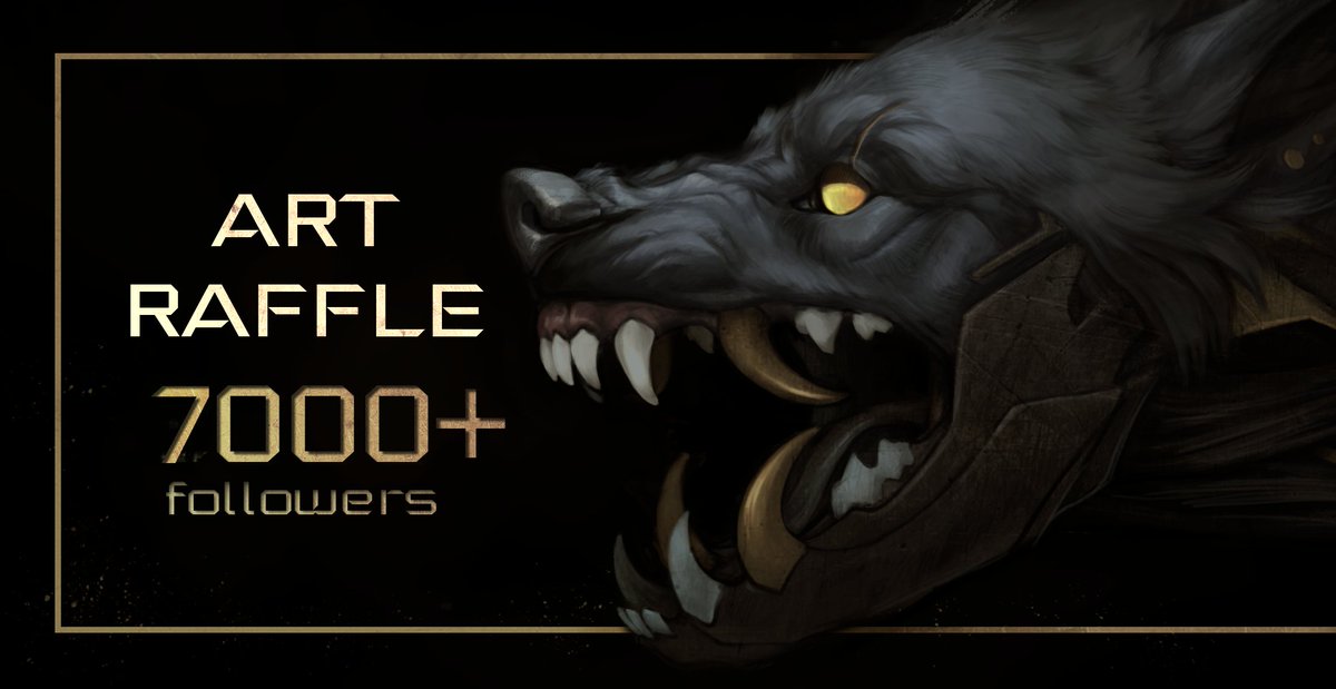 👹ART-RAFFLE👹
1 winners will get artistic freedom headshot with OC (something definitely toothy and monstrosity)

 RULES:
🔥Follow
🔥Like+retweet this post
🔥Ref on comments (Optional)

ENDS 15st December 2022!
Good luck!

I am immensely grateful for your 7K+ followers!