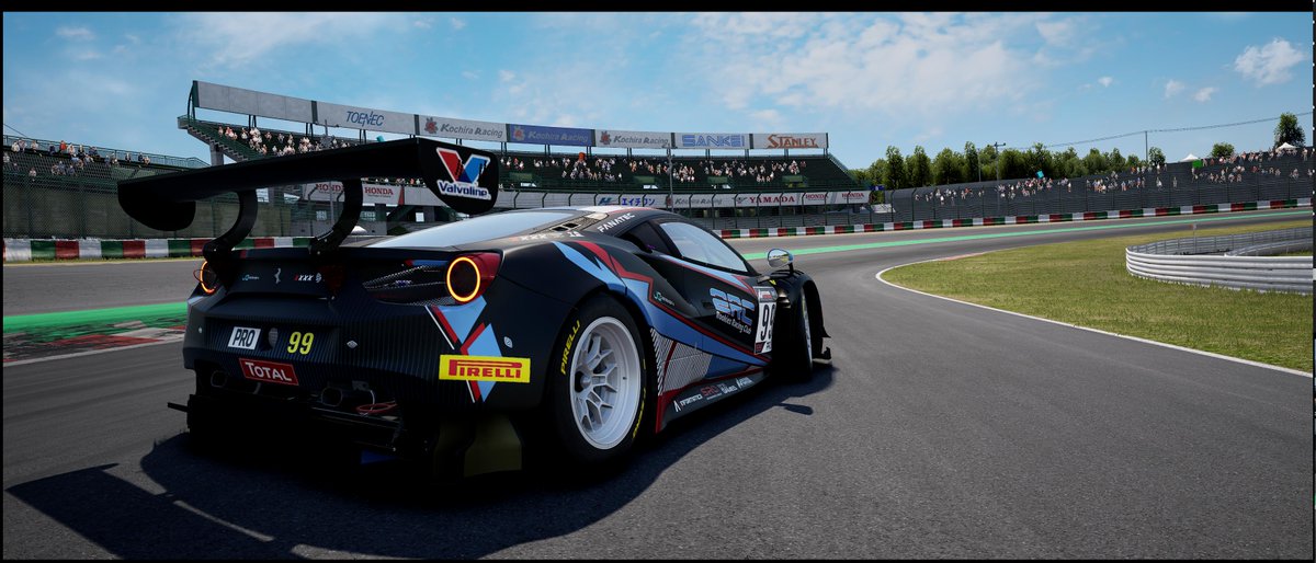 rookies_racing's tweet photo. Drift au T1 de Suzuka avec amélioration du temps de qualif pour les 9h de Suzuka chez la @spmcorp le 27 novembre :)
Je crois que le jeu veut me faire passer un message :D
#AssettoCorsaCompetizione
#2RC https://t.co/e52EC4zgoy