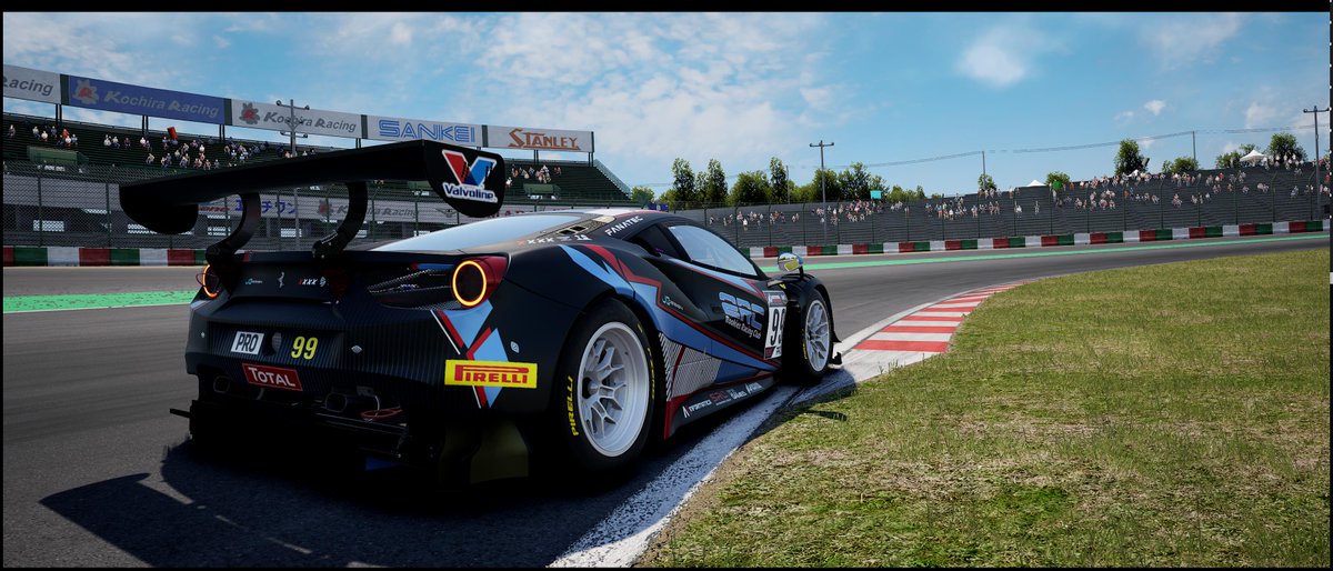 rookies_racing's tweet photo. Drift au T1 de Suzuka avec amélioration du temps de qualif pour les 9h de Suzuka chez la @spmcorp le 27 novembre :)
Je crois que le jeu veut me faire passer un message :D
#AssettoCorsaCompetizione
#2RC https://t.co/e52EC4zgoy