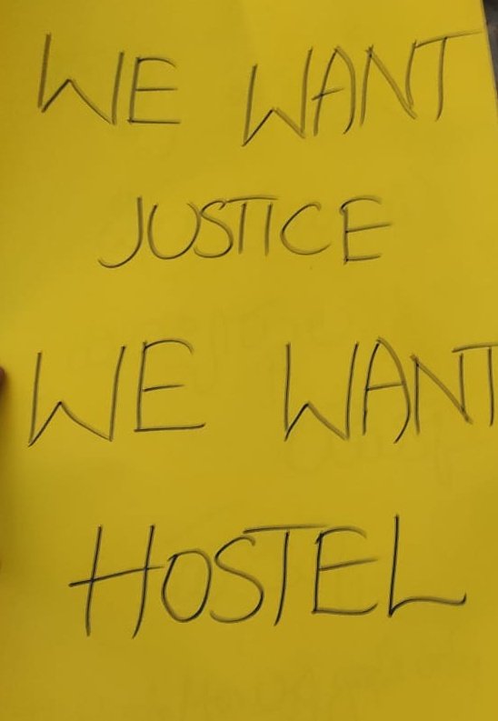 GayapakuD's tweet photo. Many of the girls are from rural areas. We can't afford 6-10k to stay in private hostels.
Government should solve this problem as soon as possible and give 100% of hostel to UG girls. 
#NizamhostelforUGgirls https://t.co/X08ZrsrdvE