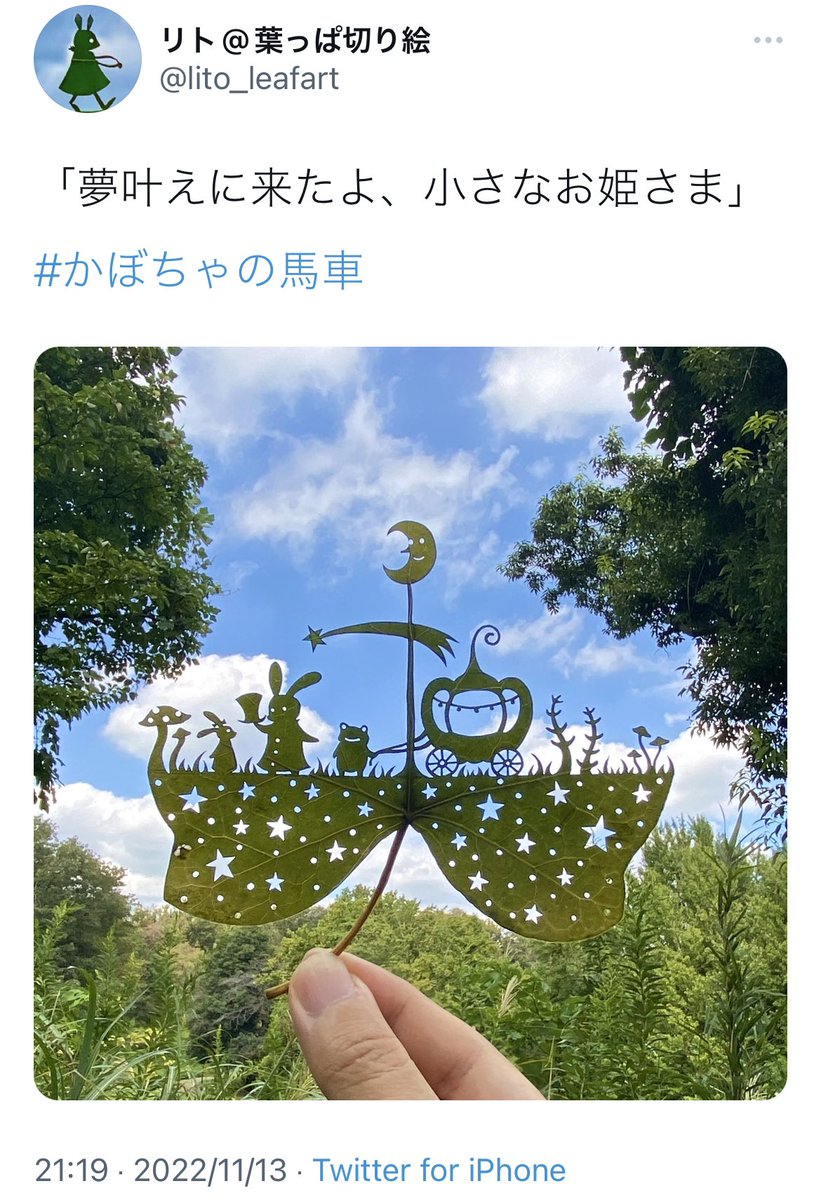 SigmarksN's tweet photo. 最近ハマっている切り絵を事前に見てたせい…
素敵だよなぁ〜 https://t.co/62THG8p7jh