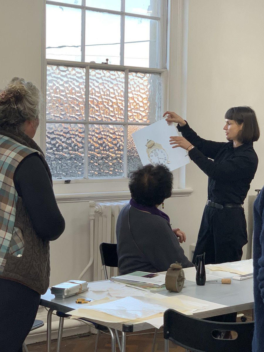 DrawingProjects's tweet photo. Such a great Drawing Session with Sarah Casey at Drawing Projects UK exploring drawing and glacial archaeology as part of the @BeingHumanFest - supported by @ace_national @lancasteruni @DJCAD #BeingHumanFest @scaseyartist https://t.co/VRWynmKDE7