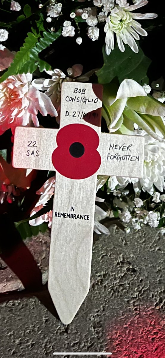 Never forgotten all the time somebody remembers your name. RIP Bob Consiglio. British Embassy 2022.