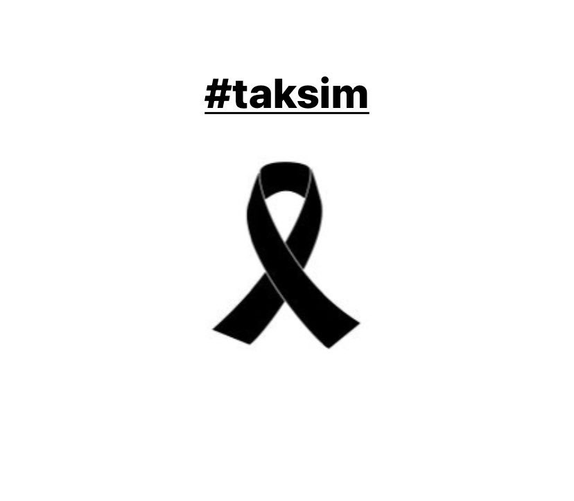 Terör eylemi nedeniyle çok üzüldüm ölenlere Allah rahmet eylesin yaralılara acil şifalar diliyorum #Taksim #patlama